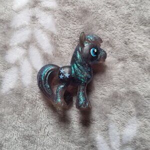 My Little Pony Figure Twilight Sky Black Glitter Translucent MLP G4 Mini